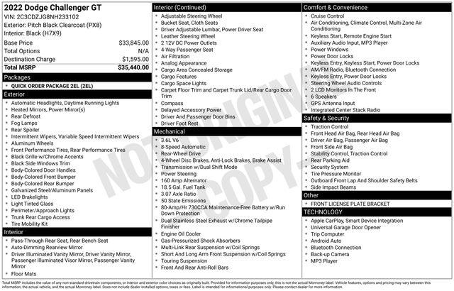 Dodge Challenger  2022