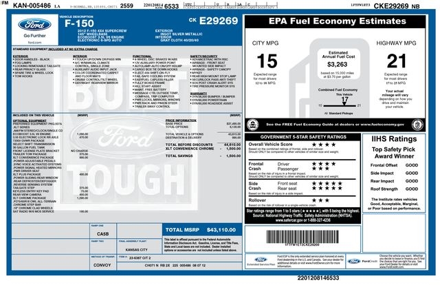 Ford F-150  2012