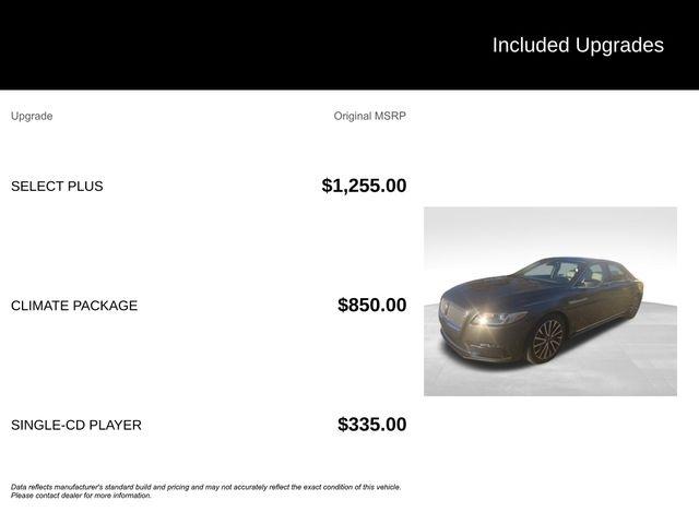 Lincoln Continental  2017