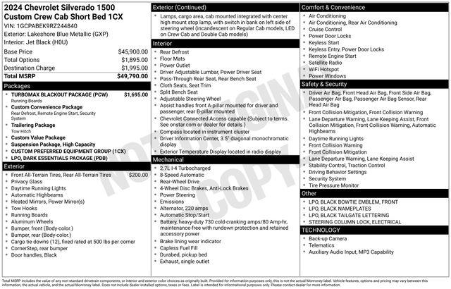 Chevrolet Silverado 1500  2024