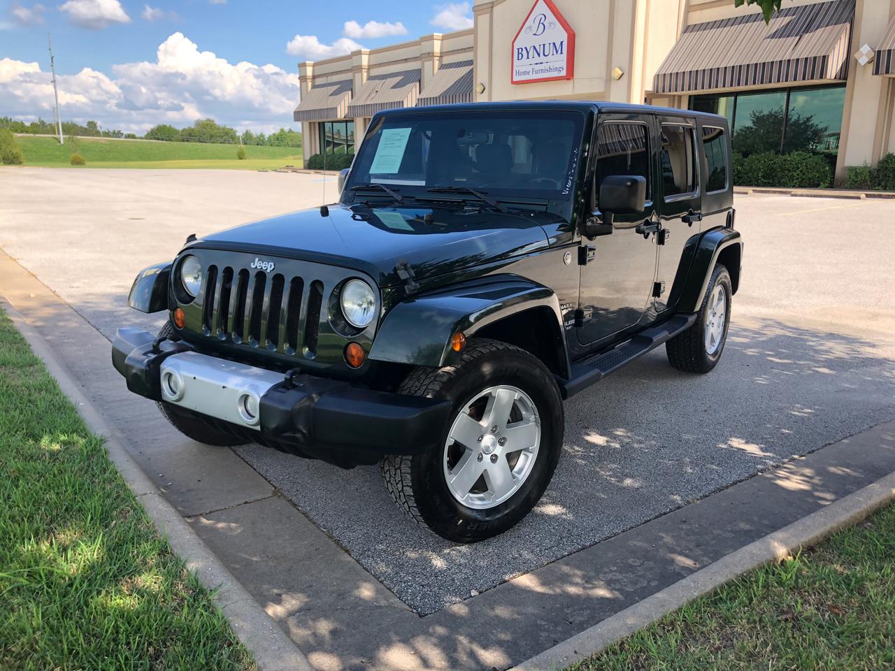 Used 2010 Jeep Wrangler Unlimited Sahara 4WD for Sale in Siloam Springs