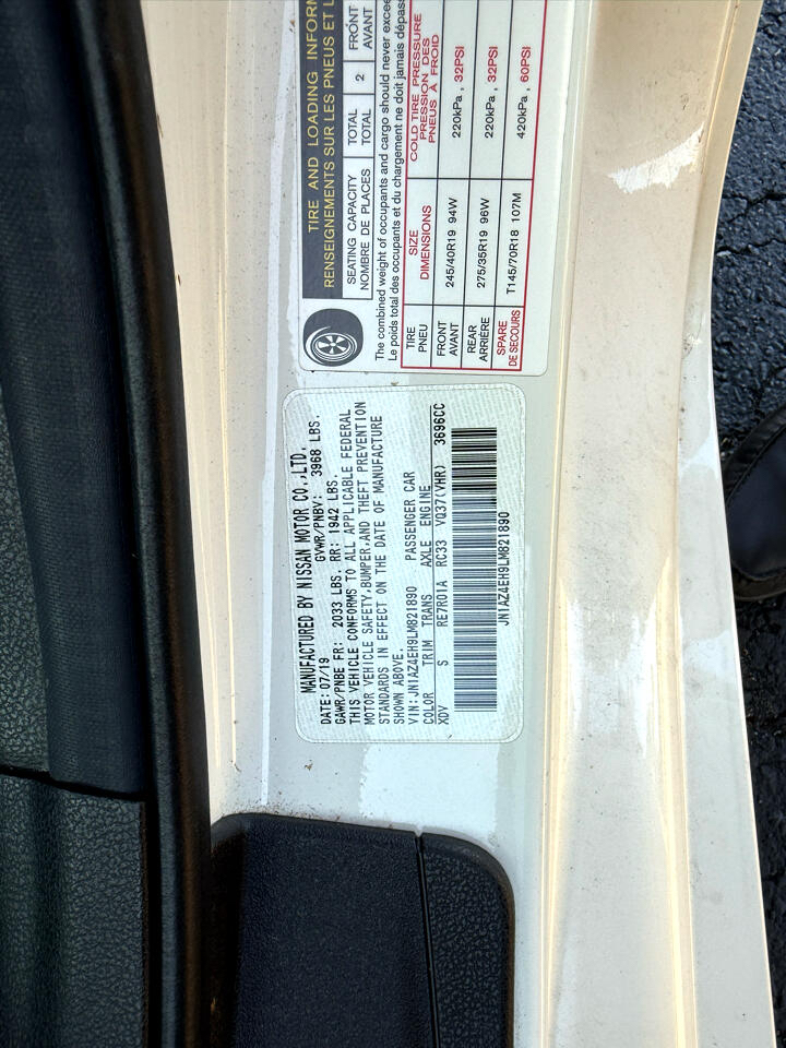 Nissan Z 370Z Coupe Sport 7AT 2020