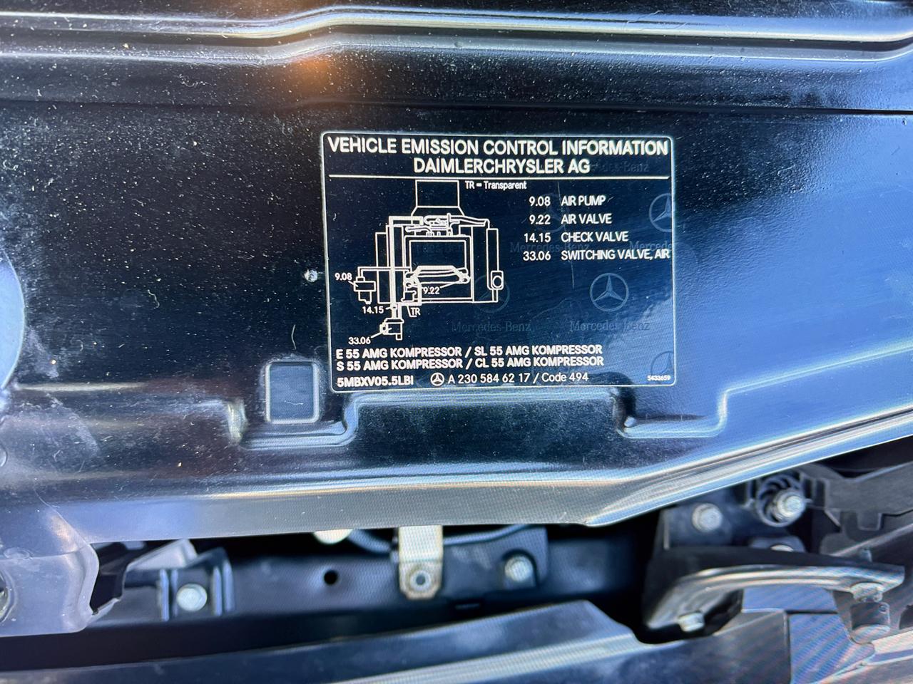 Mercedes-Benz S-Class S55 AMG 2005