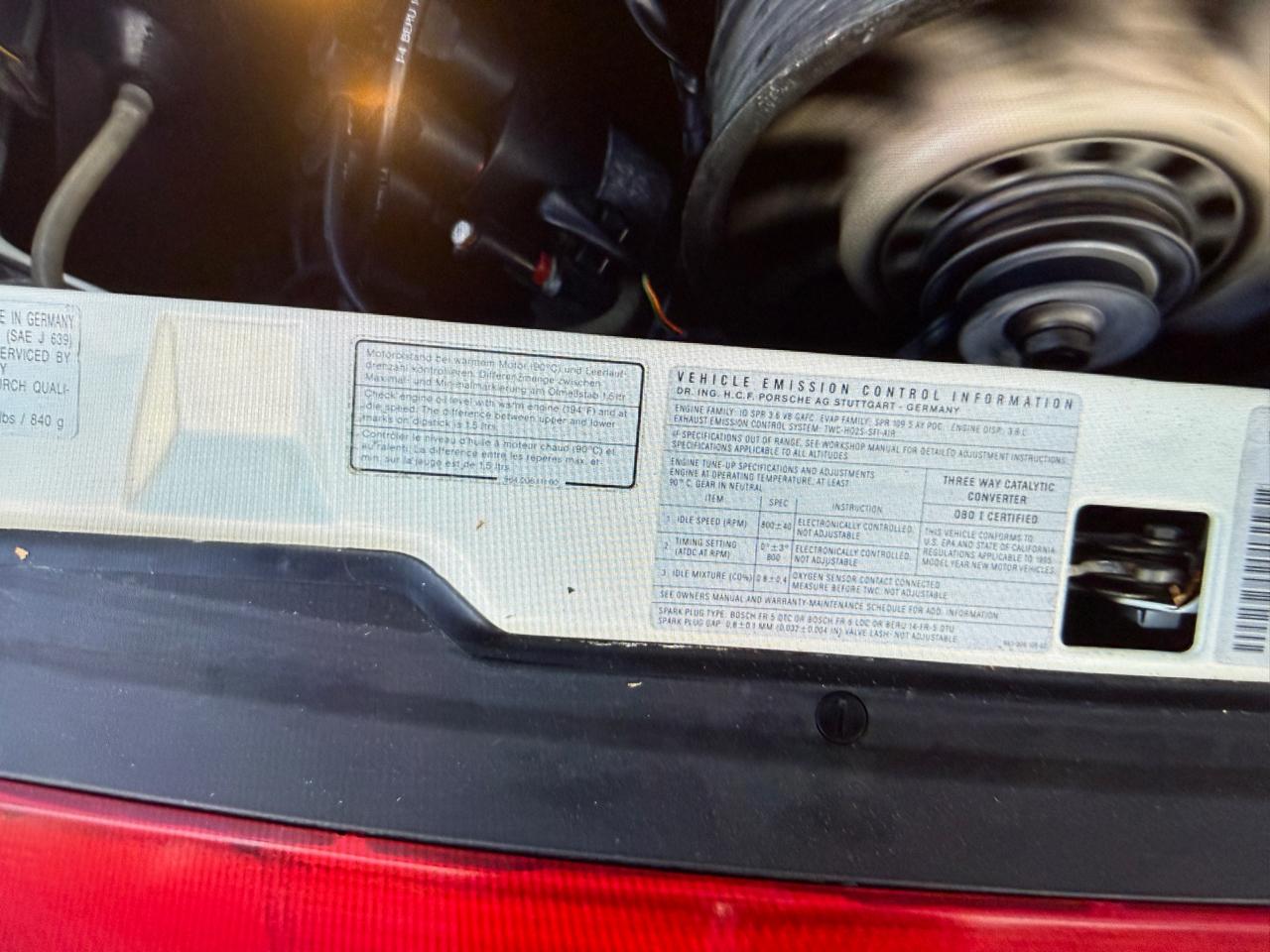 Porsche 911 Carrera Cabriolet 1995