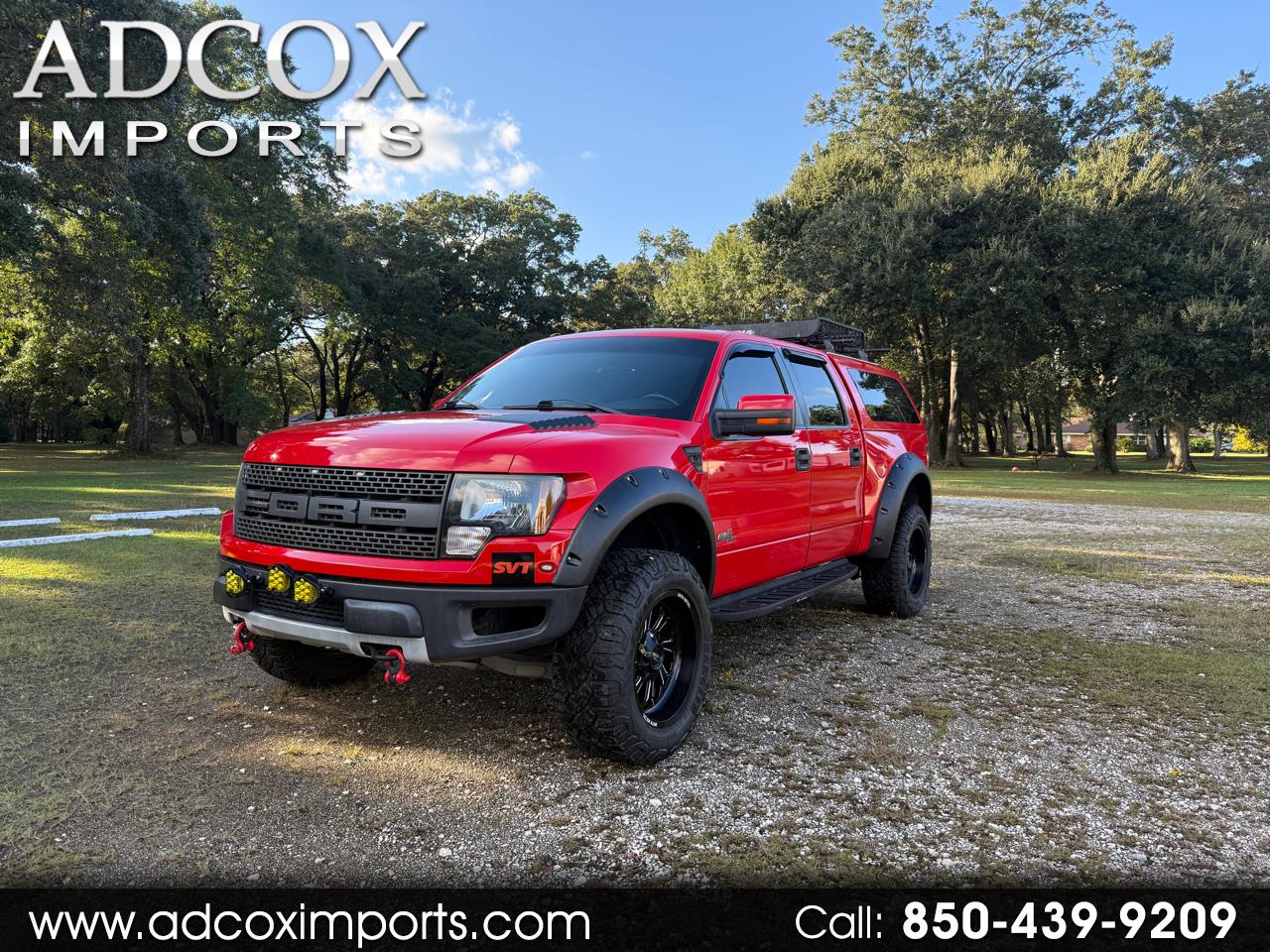 2012 Ford F-150 SVT Raptor SuperCrew 5.5-ft. Bed 4WD