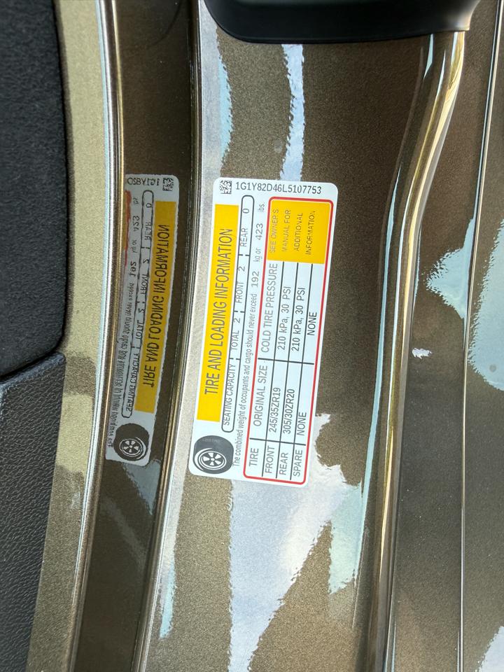 Chevrolet Corvette 3LT Coupe 2020