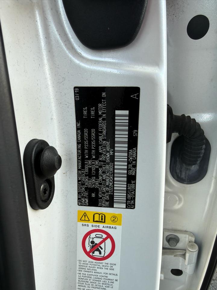 Lexus RX 350 FWD 2019