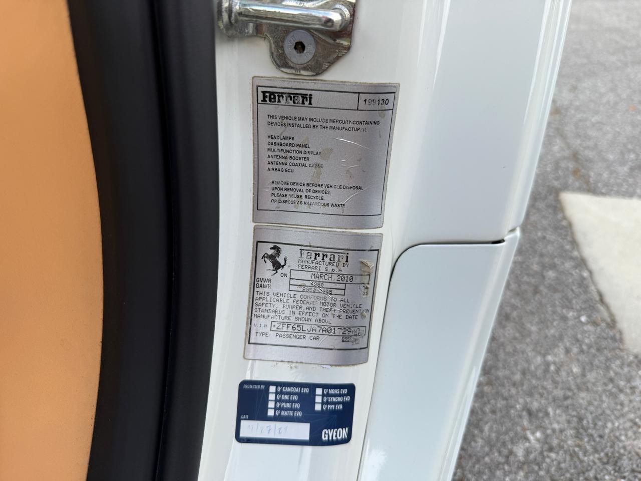 Ferrari California GT 2010