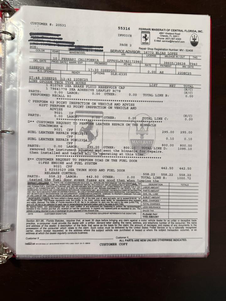 Ferrari California GT 2010