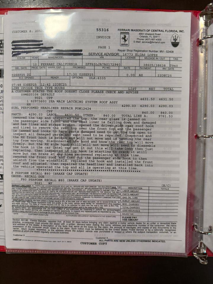 Ferrari California GT 2010