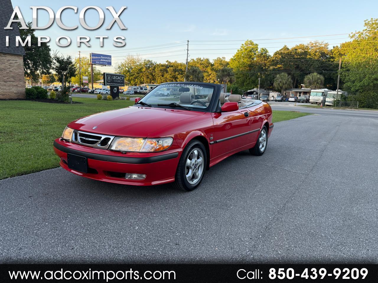 2001 Saab 9-3 SE Convertible