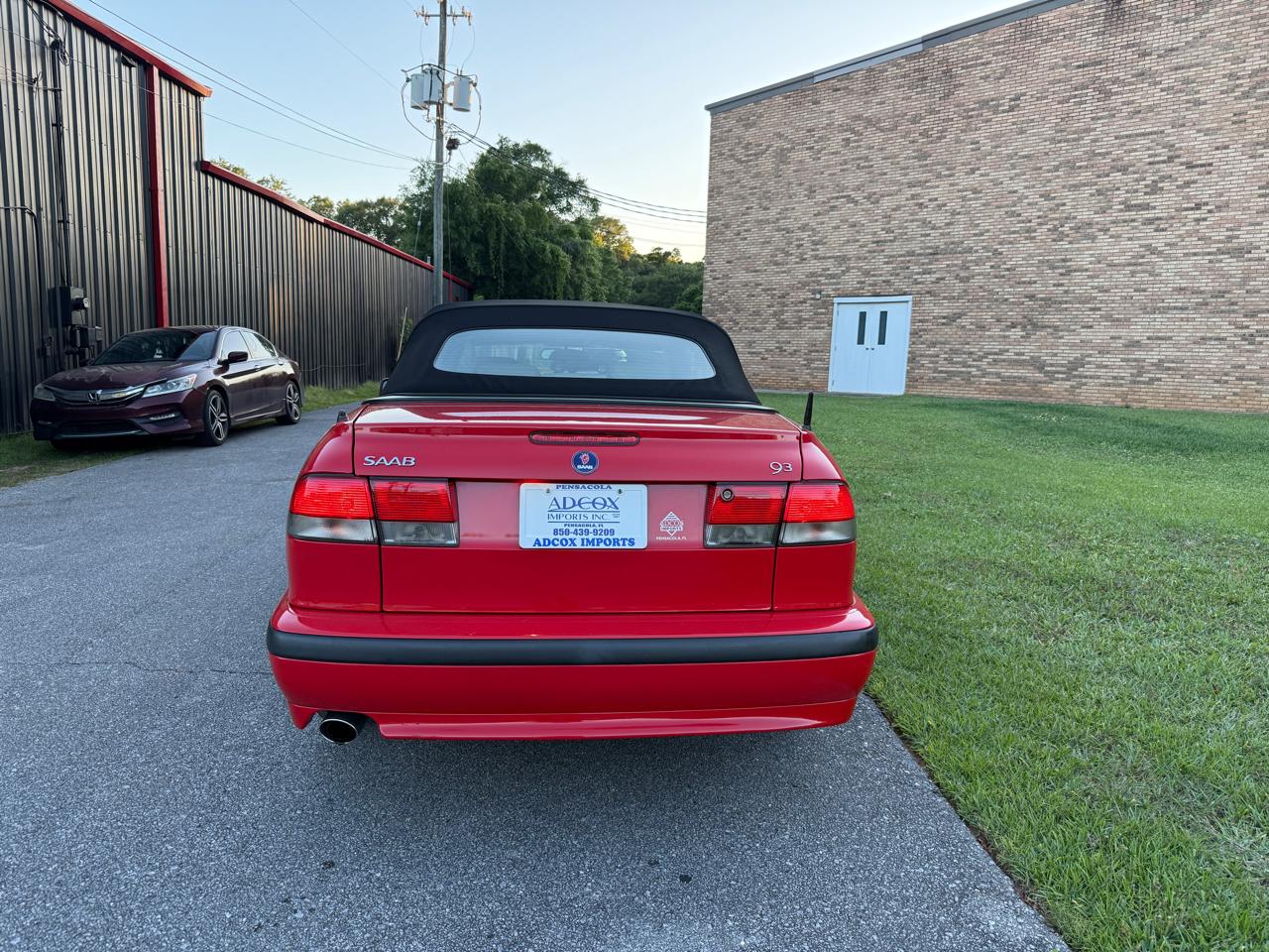 Saab 9-3 SE Convertible 2001