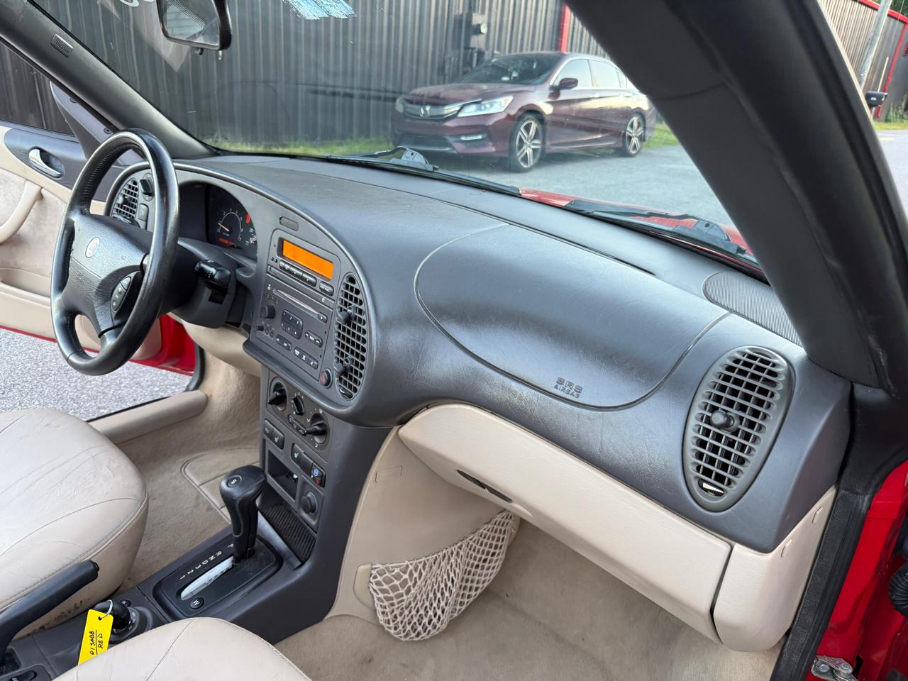 Saab 9-3 SE Convertible 2001