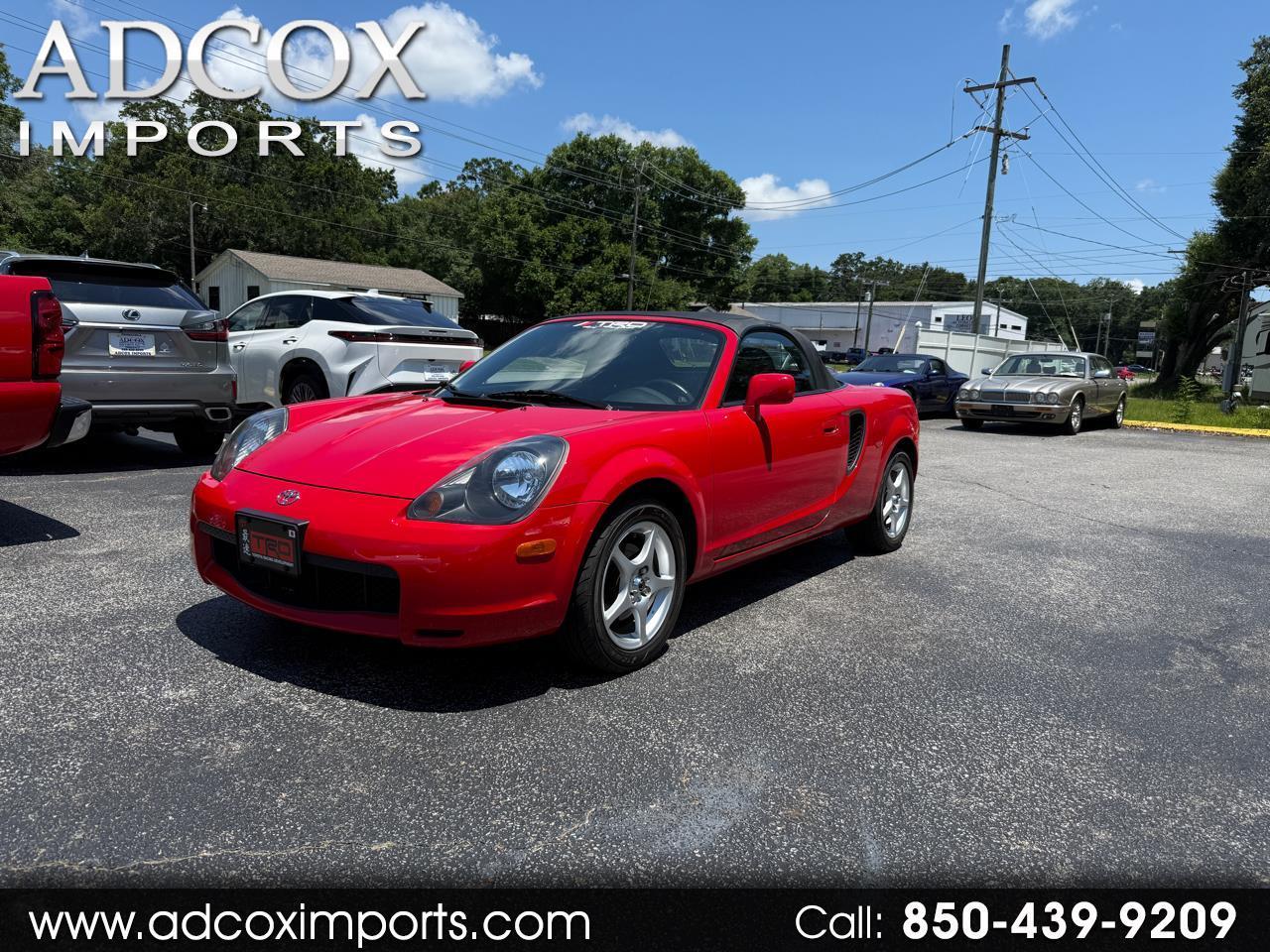 Toyota MR2 Spyder Convertible 2002