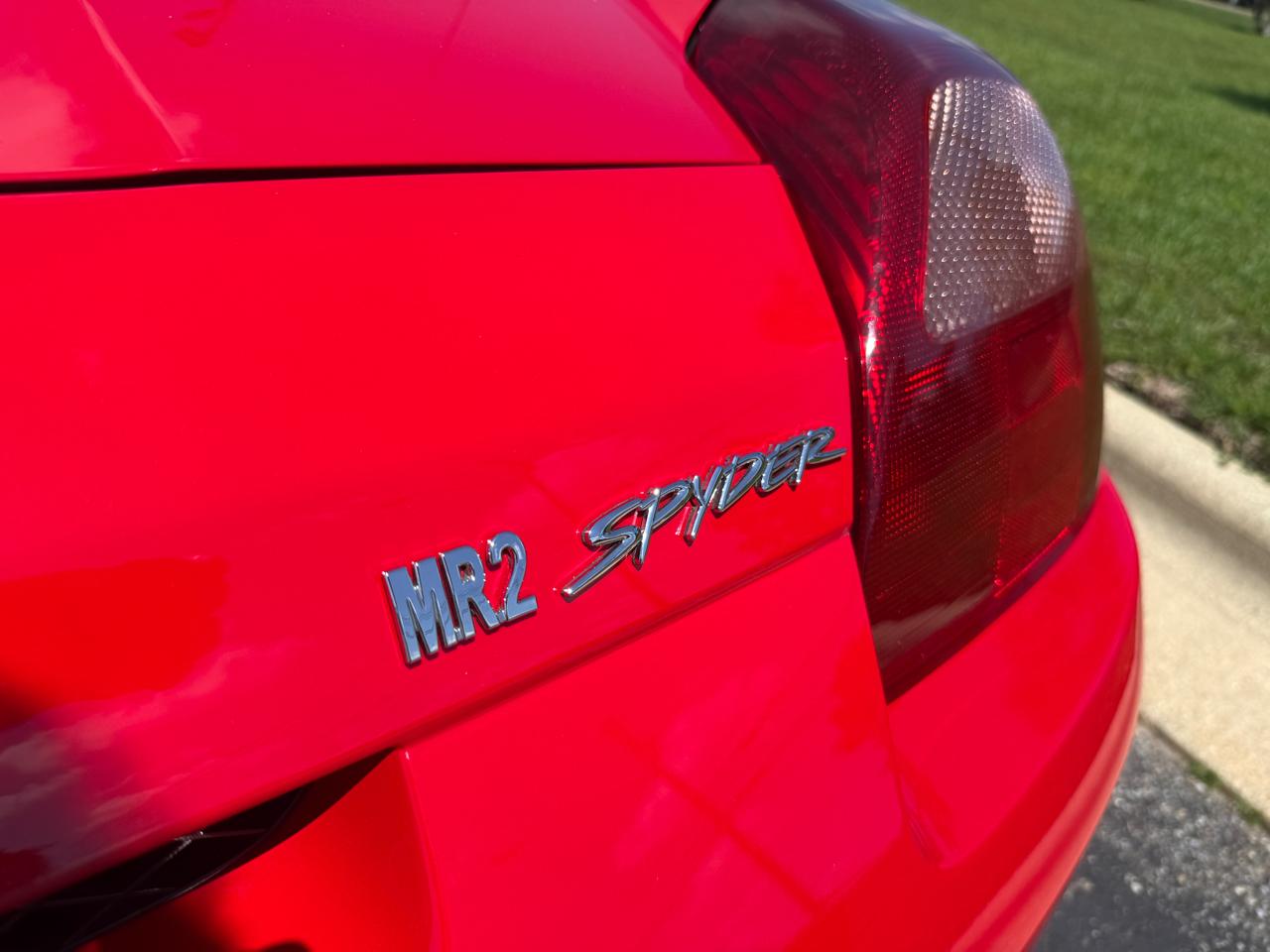 Toyota MR2 Spyder Convertible 2002