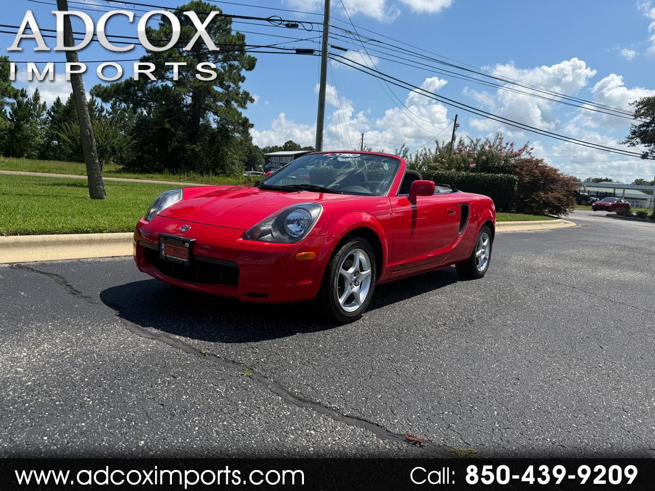 Toyota MR2 Spyder Convertible 2002