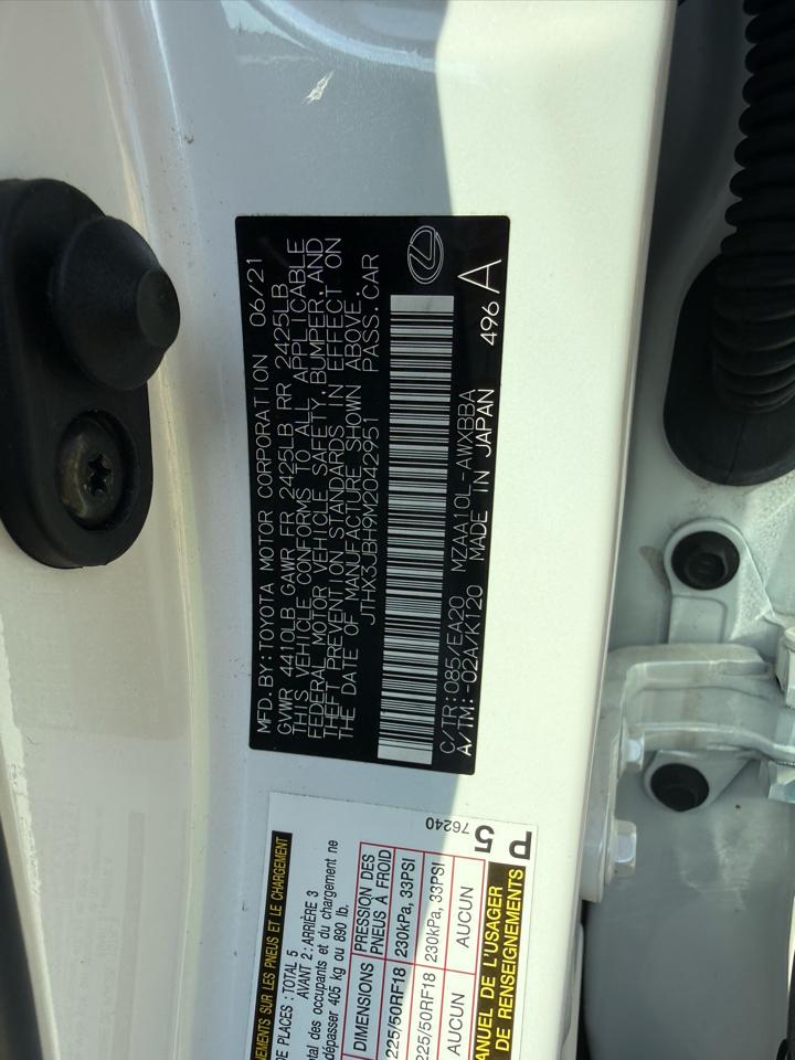 Lexus UX 200 Base 2021