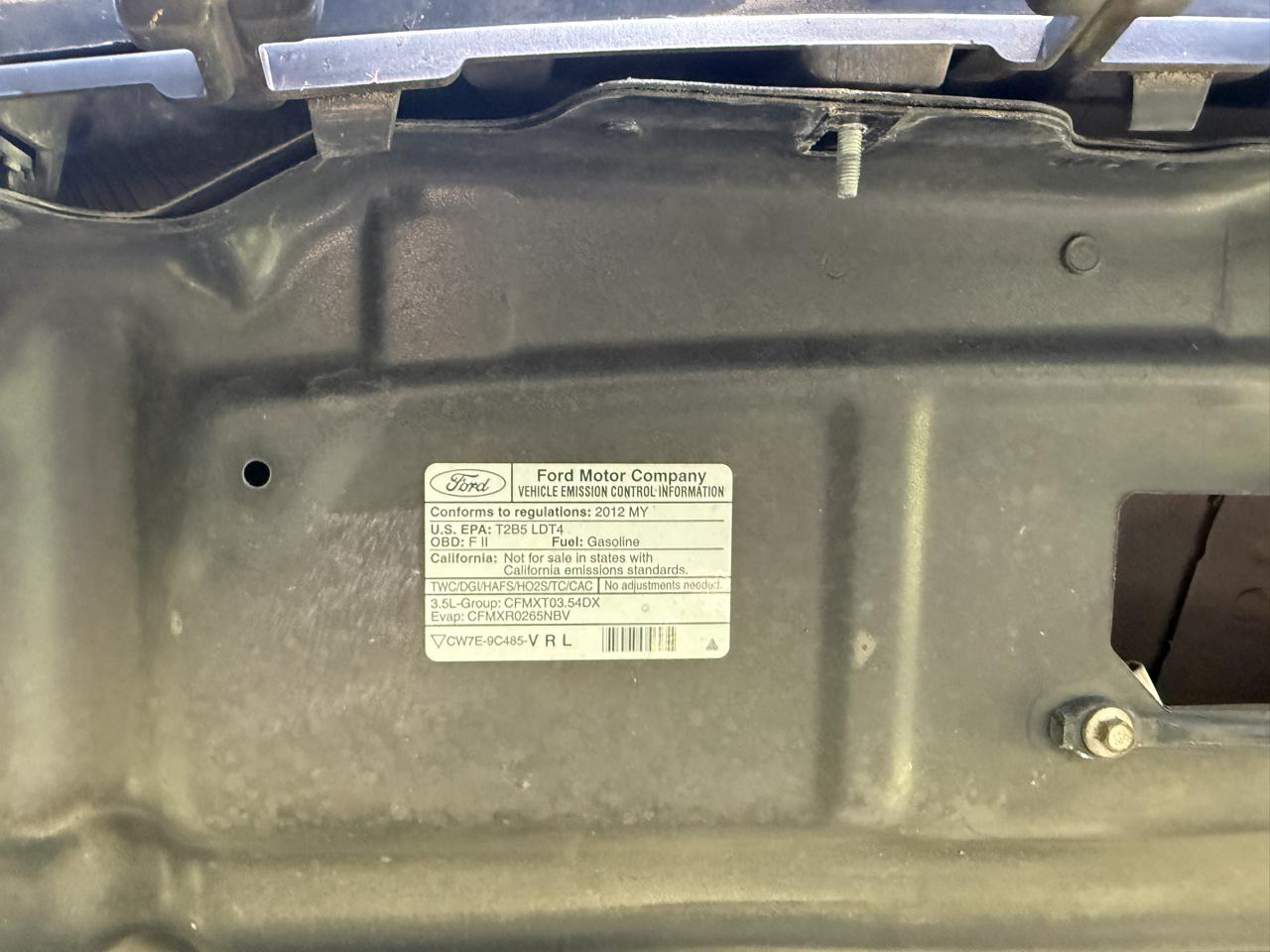 Ford F-150 FX2 SuperCrew 5.5-ft. Bed 2WD 2012