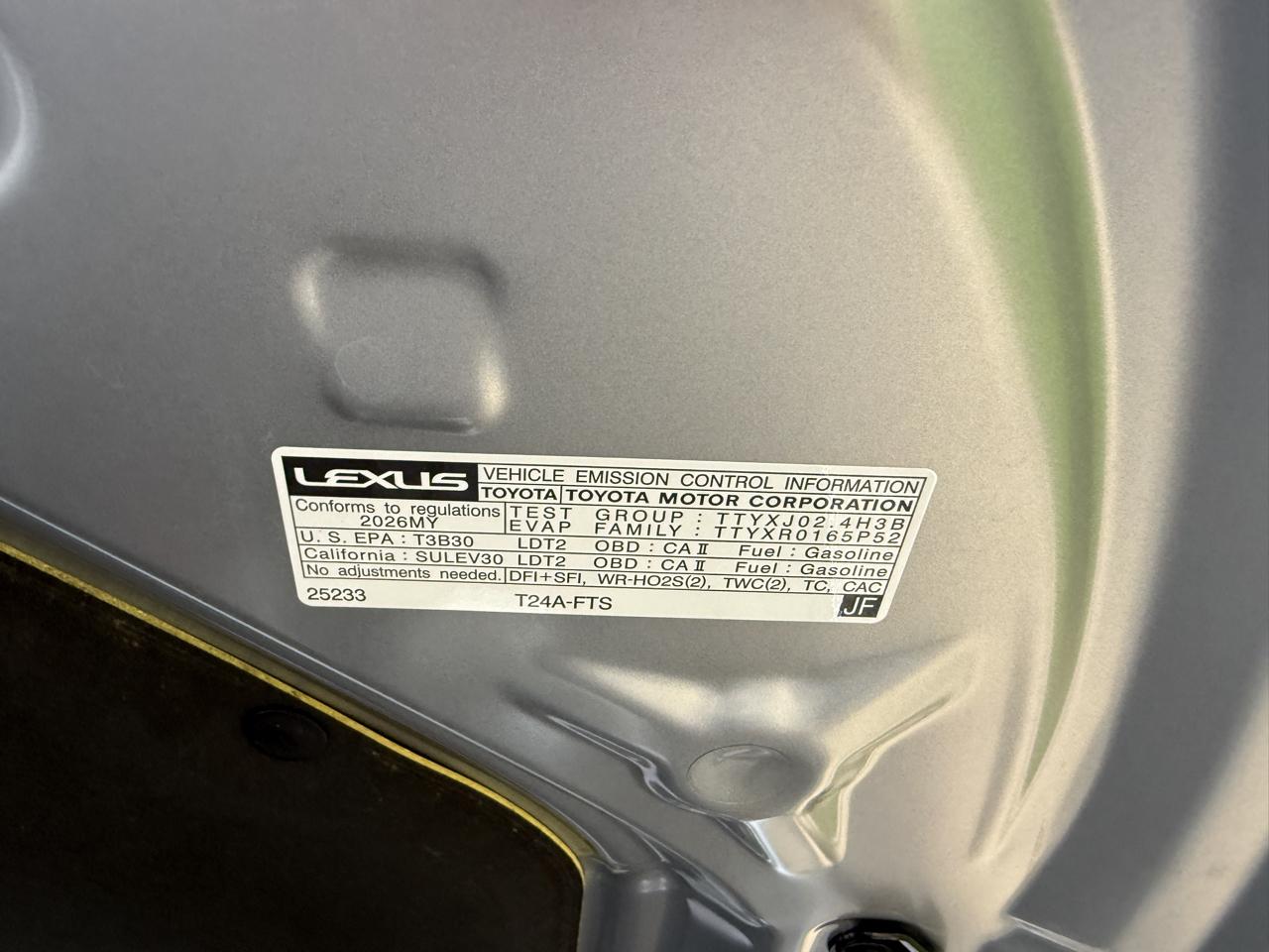 Lexus RX 350 Premium 2026