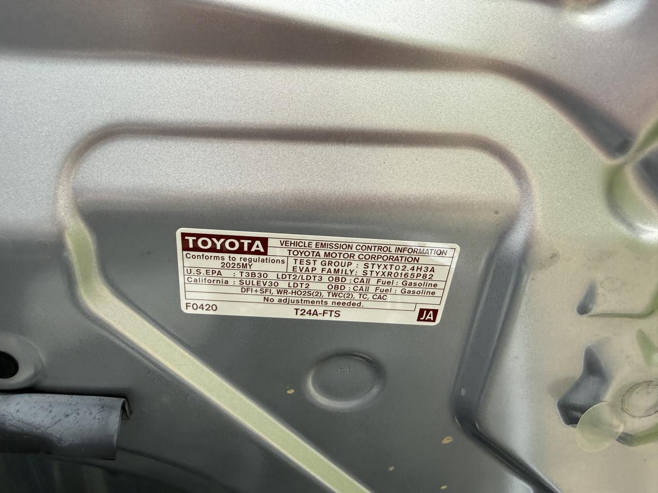 Toyota Tacoma TRD Sport Double Cab 4WD 2025
