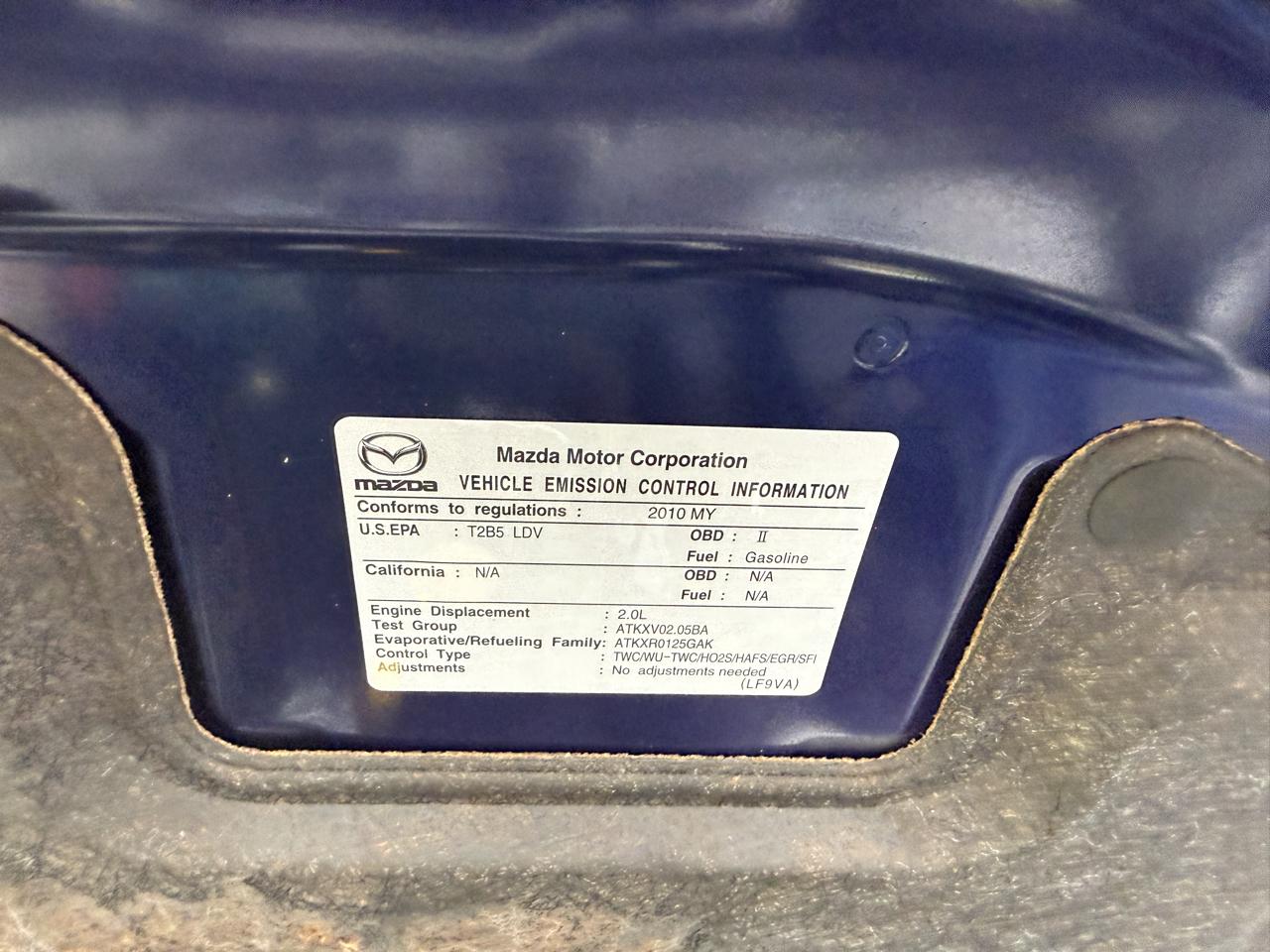 Mazda MX-5 Miata Grand Touring 2010