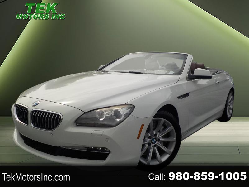 2012 BMW 6 Series 640i Convertible RWD