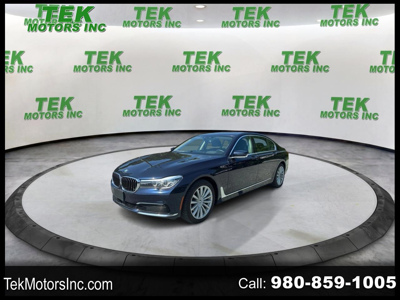 Blue 2019 BMW 7 Series Sedan All-Wheel Drive Automatic