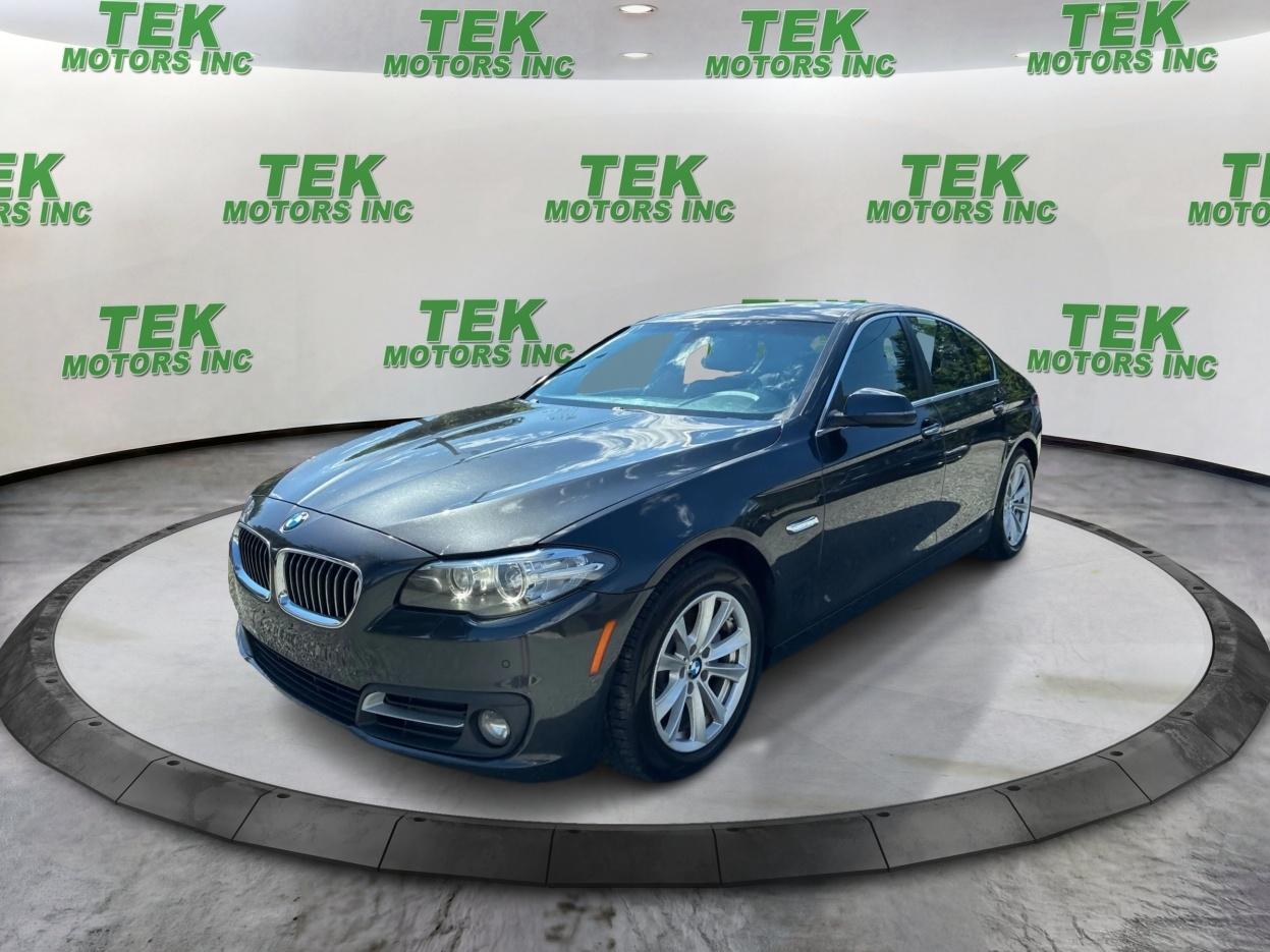 Gray 2016 BMW 5 Series Sedan All-Wheel Drive Automatic
