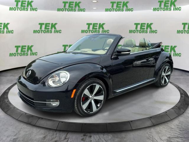 Black 2013 Volkswagen Beetle Convertible Front-Wheel Drive Automatic