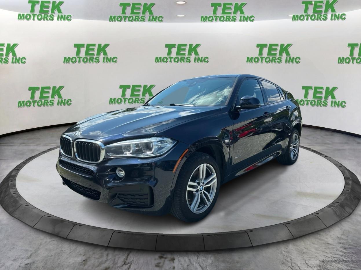 Blue 2018 BMW X6 SUV / Crossover All-Wheel Drive Automatic