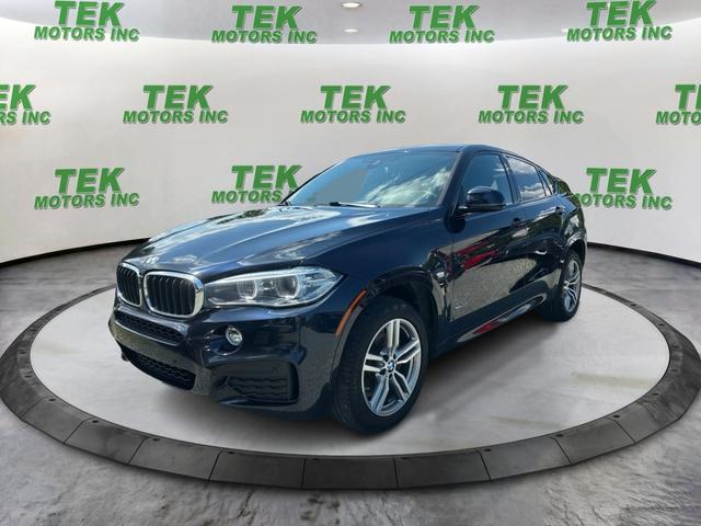Blue 2018 BMW X6 SUV / Crossover All-Wheel Drive Automatic