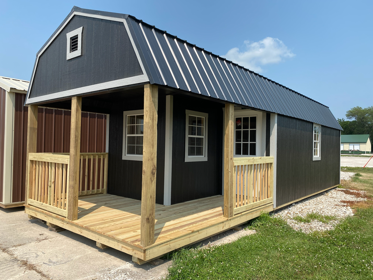 New 2021 Premier Portable Buildings Premier Lofted Barn Cabin for Sale