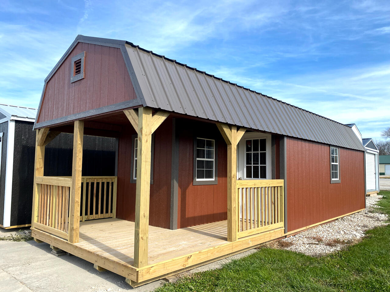 Premier Portable Buildings Premier Lofted Barn Cabin  2021