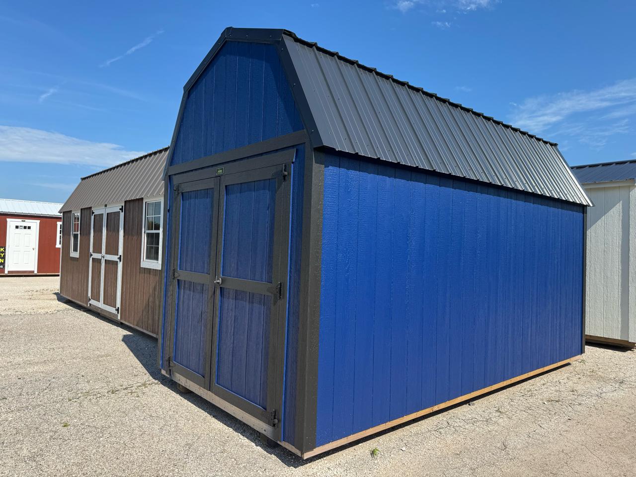 2025 Premier Portable Buildings Lofted Barn 
