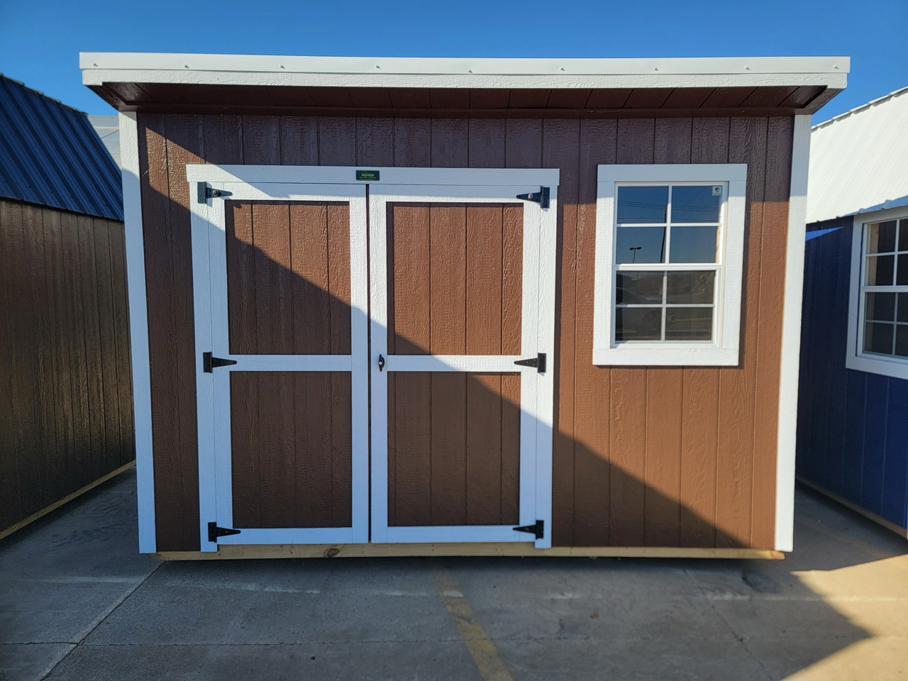 2025 Premier Portable Buildings Cottage Shed 