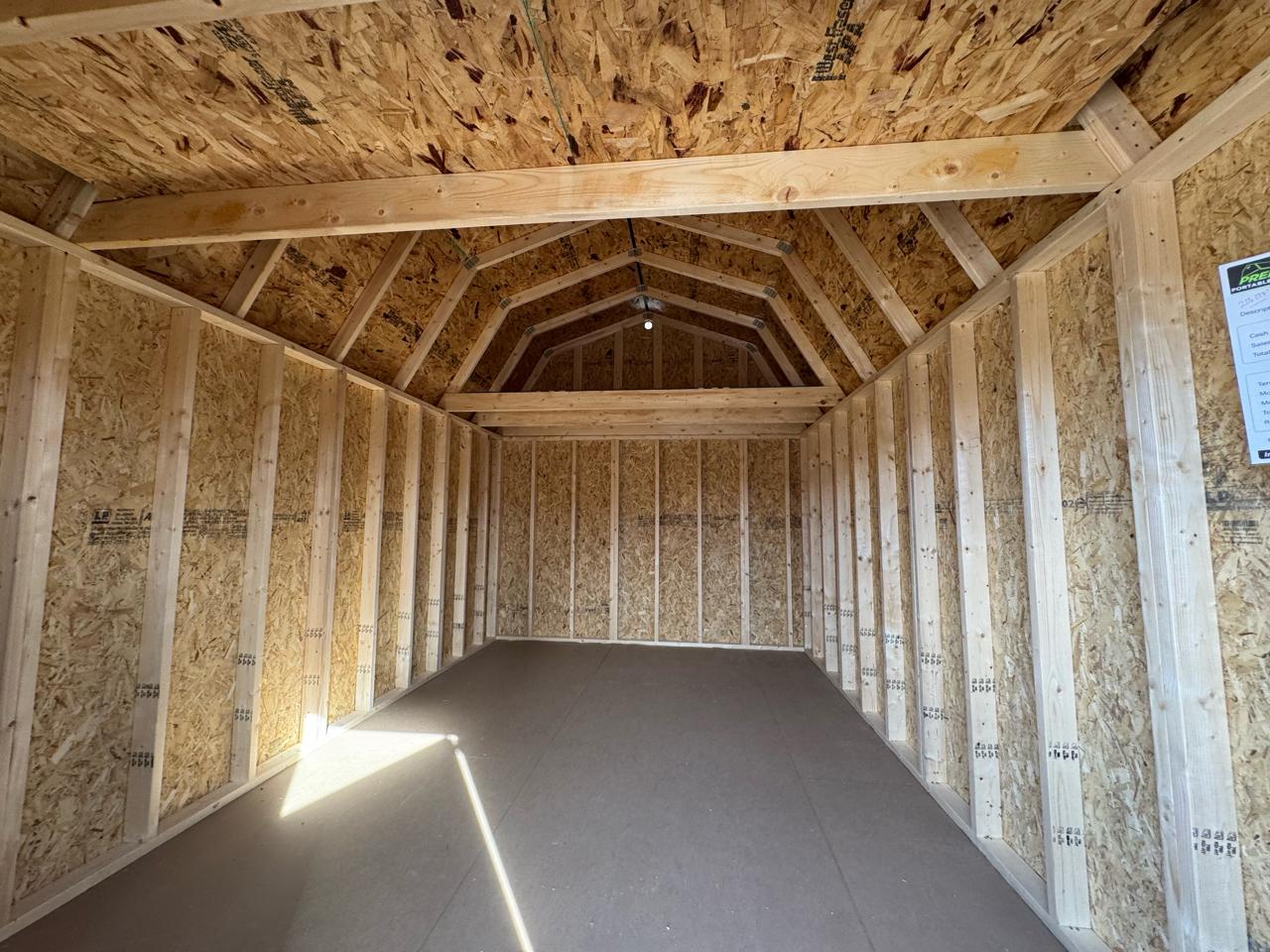 Premier Portable Buildings Lofted Barn  2025