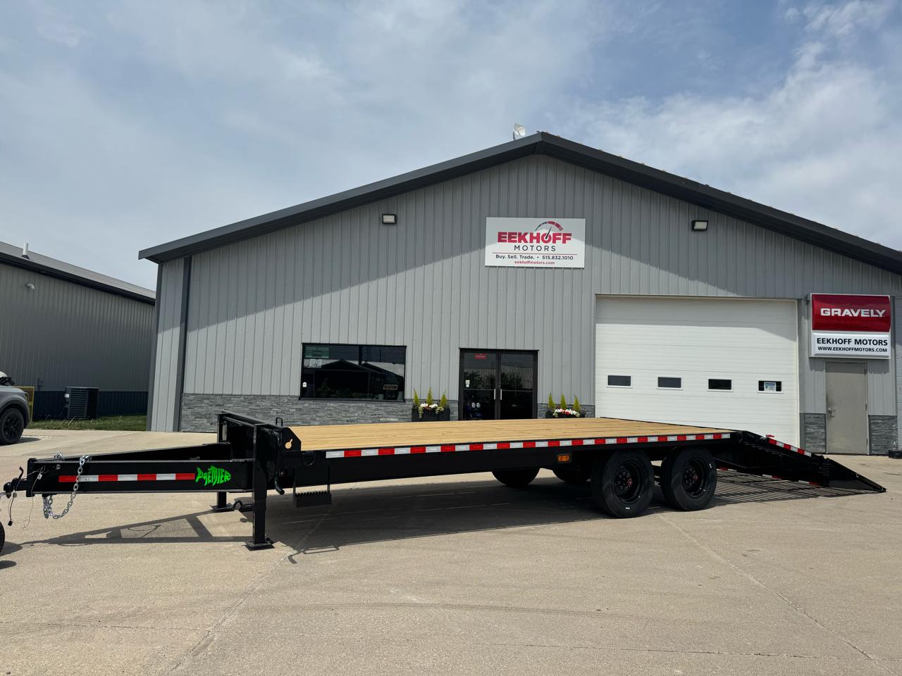 2026 Trailers by Premier 24' Deckover Trailer with 10,000 # Axles