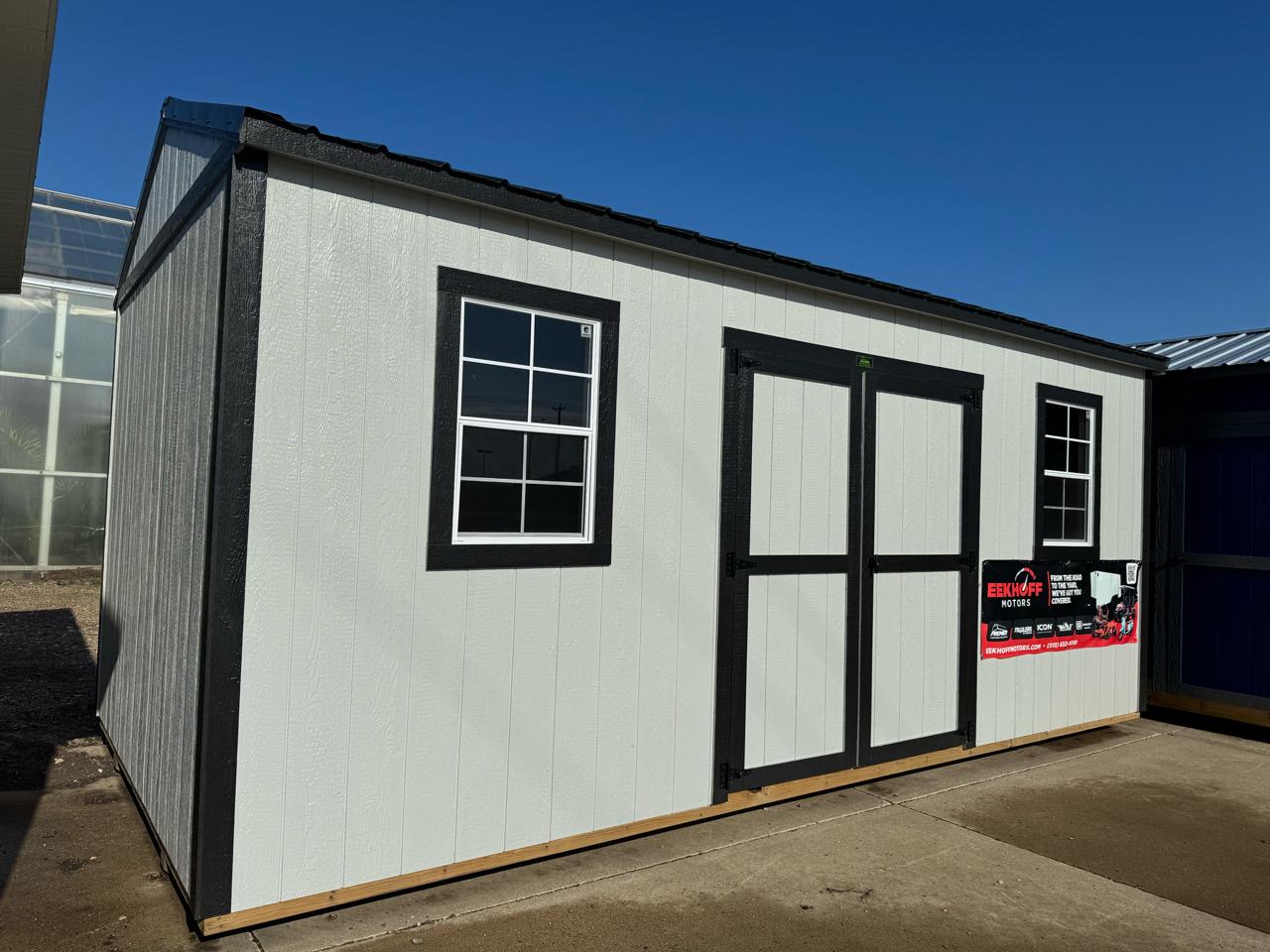 2025 Premier Portable Buildings Side Utility 