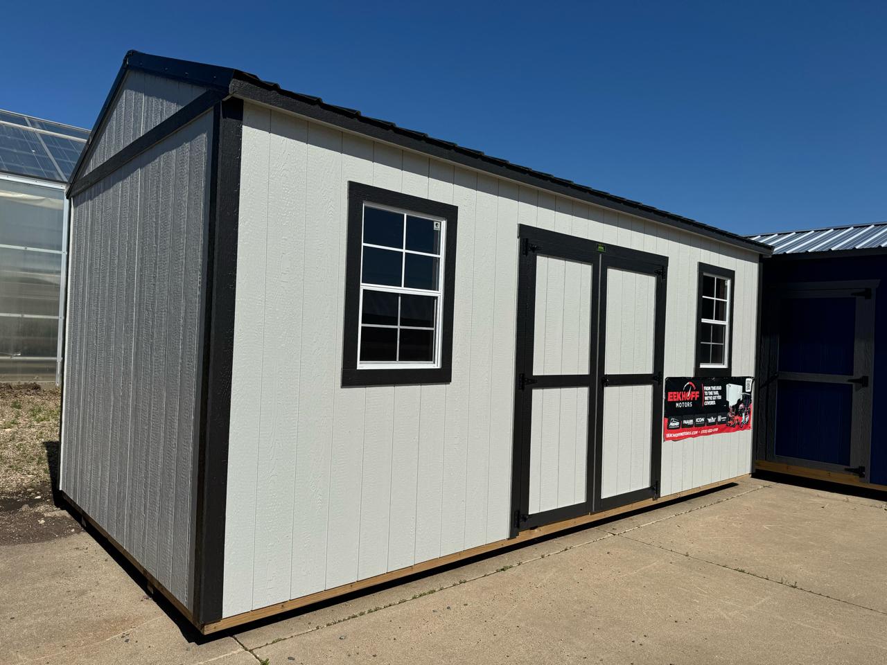 2025 Premier Portable Buildings Side Utility 