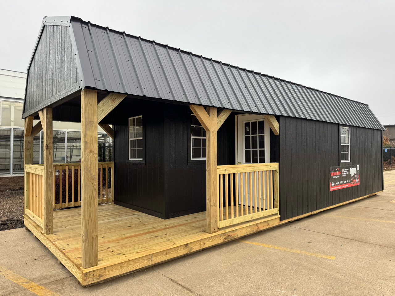 2025 Premier Portable Buildings Premier Lofted Barn Cabin 