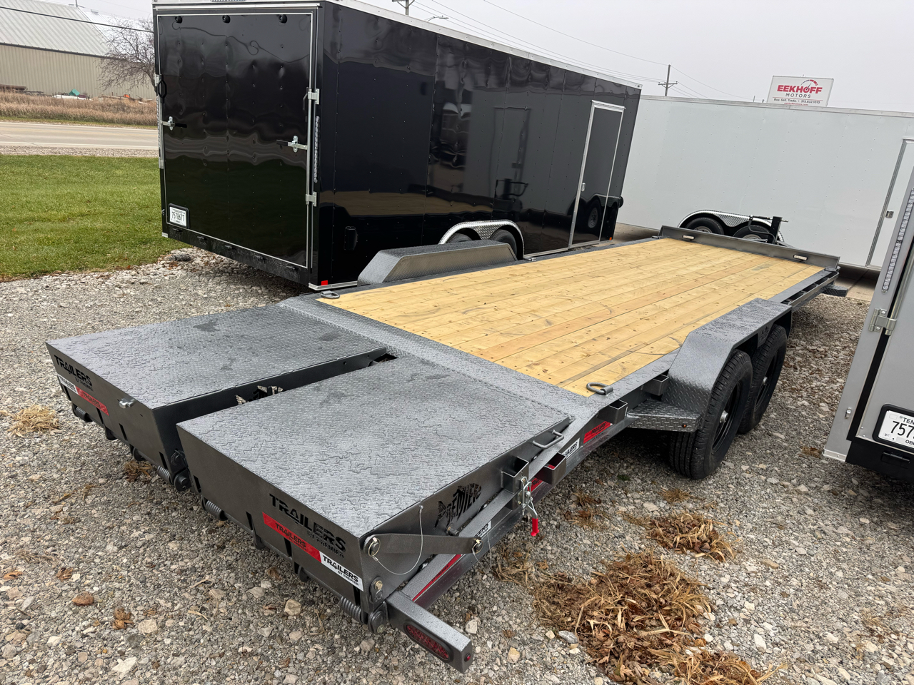 2025 Premier Trailer 24' Equipment Hauler Bumper Pull w/ 7,000 #  Axles