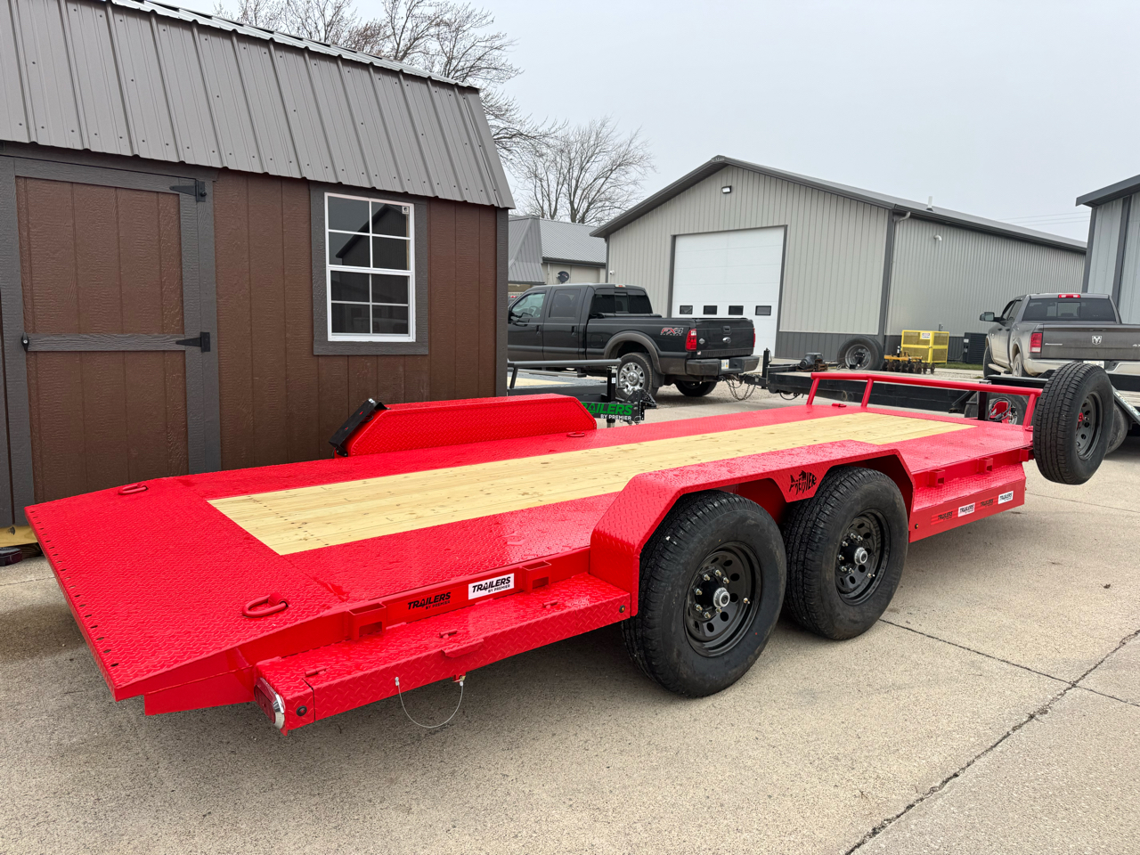 2025 Premier Trailer 20' Car Hauler with 7,000 # Axles