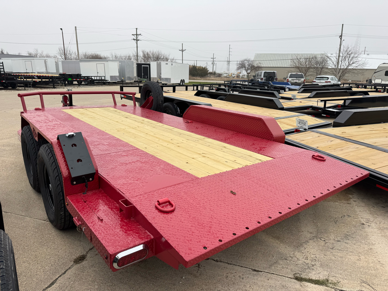 2025 Premier Trailer 16' Car Hauler with 3,500 # Axles