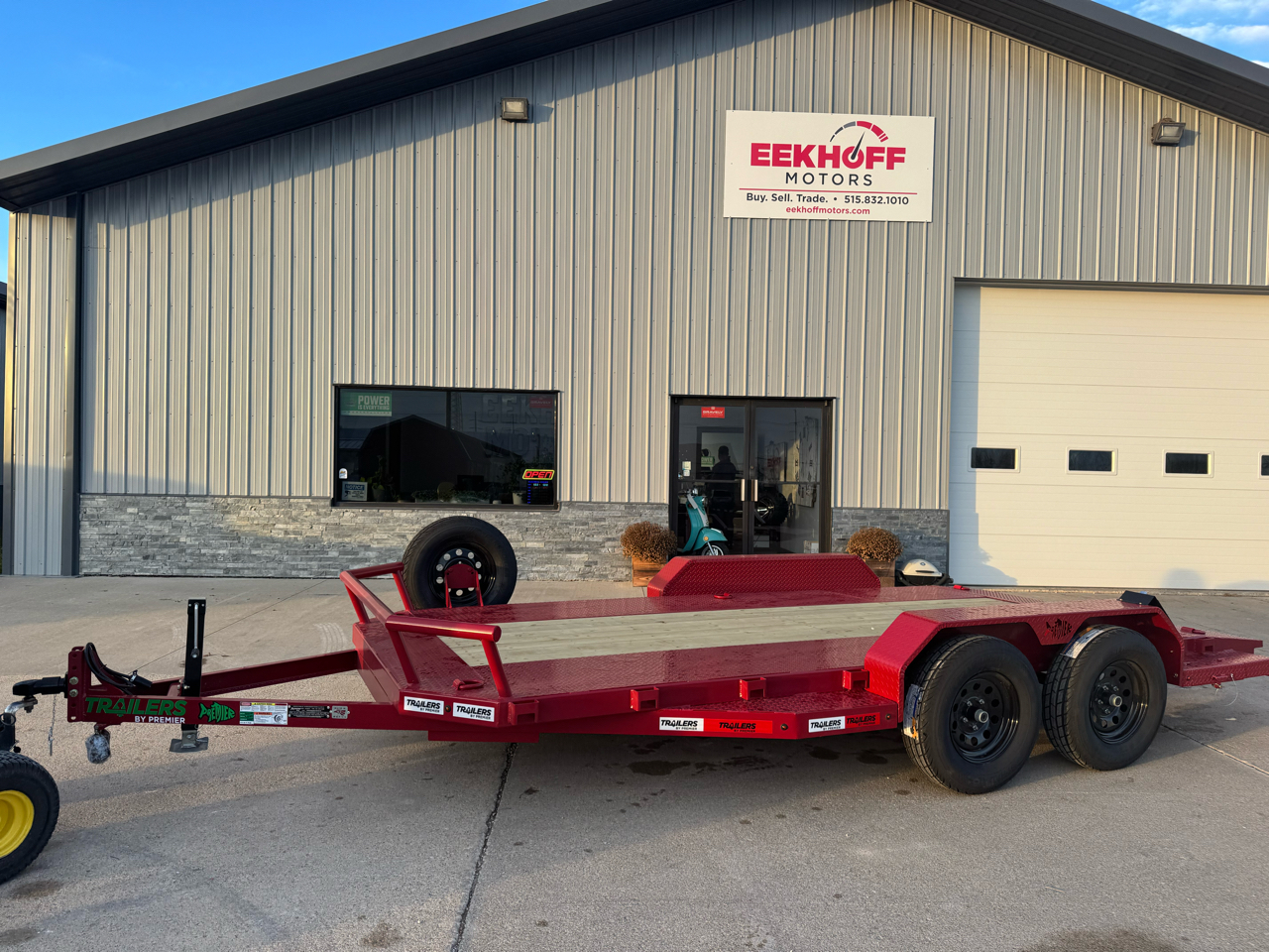 2025 Premier Trailer 16' Car Hauler with 3,500 # Axles