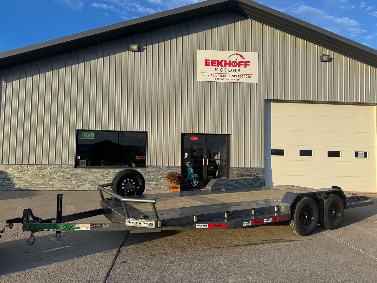 2025 Premier Trailer 20' Car Hauler with 3,500 # Axles