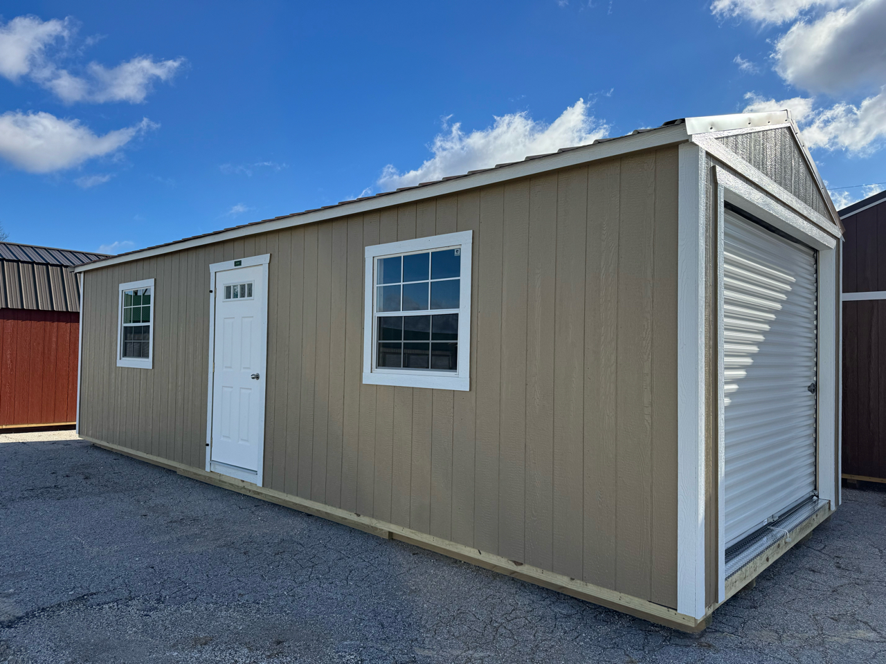2025 Premier Portable Buildings Garage 