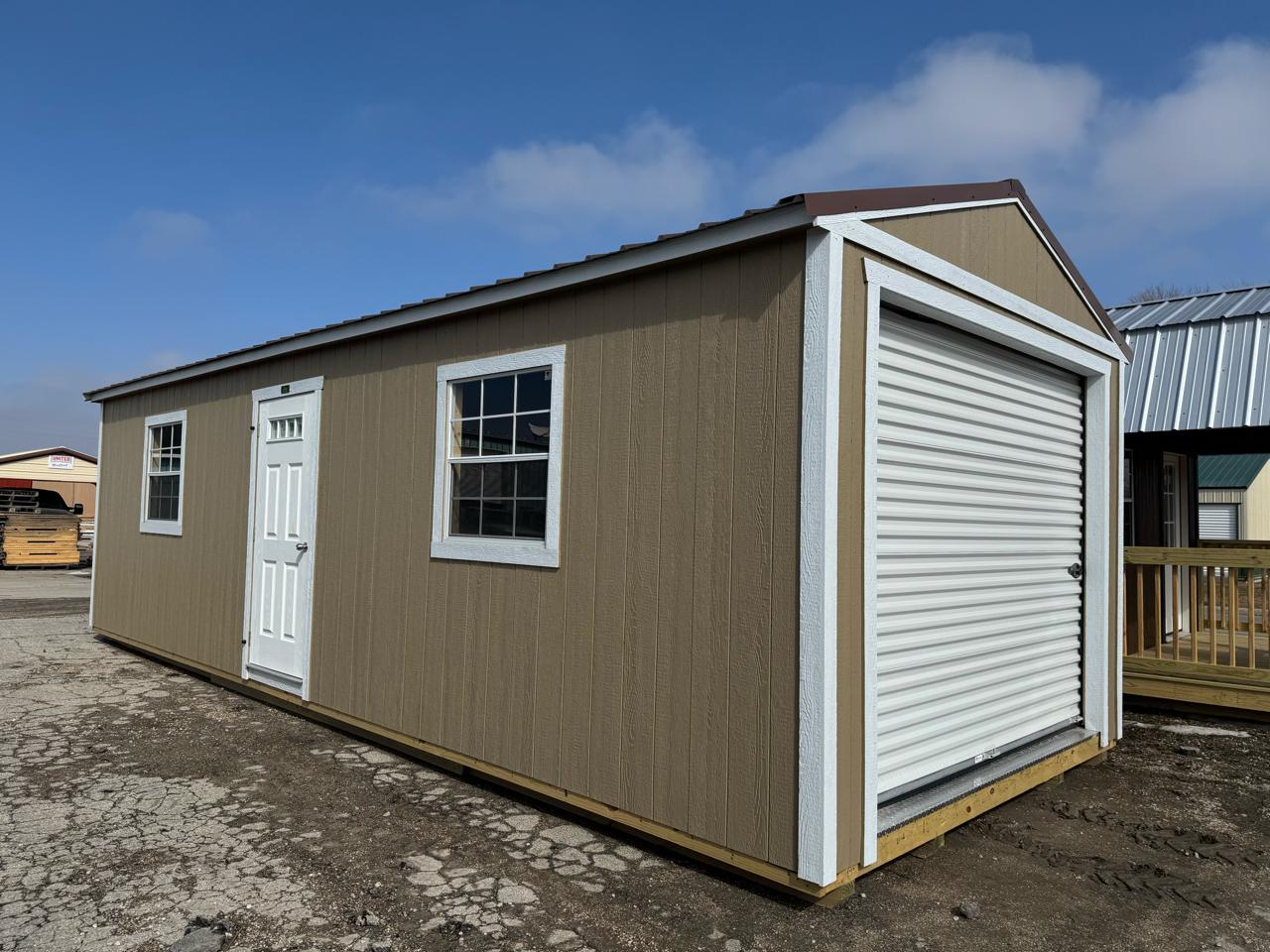 2025 Premier Portable Buildings Garage 