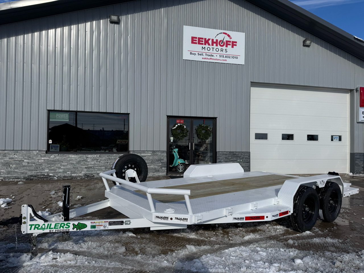 2025 Premier Trailer 16' Car Hauler with 3,500 # Axles