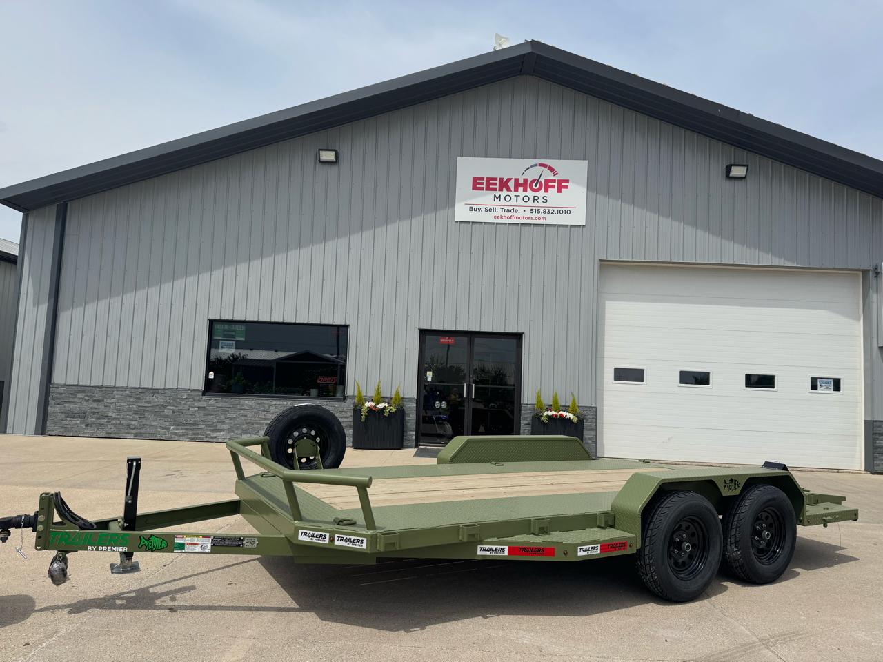 2025 Premier Trailer 16' Car Hauler with 3,500 # Axles