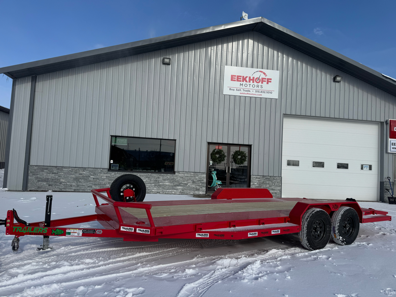 2025 Premier Trailer 20' Car Hauler with 3,500 # Axles